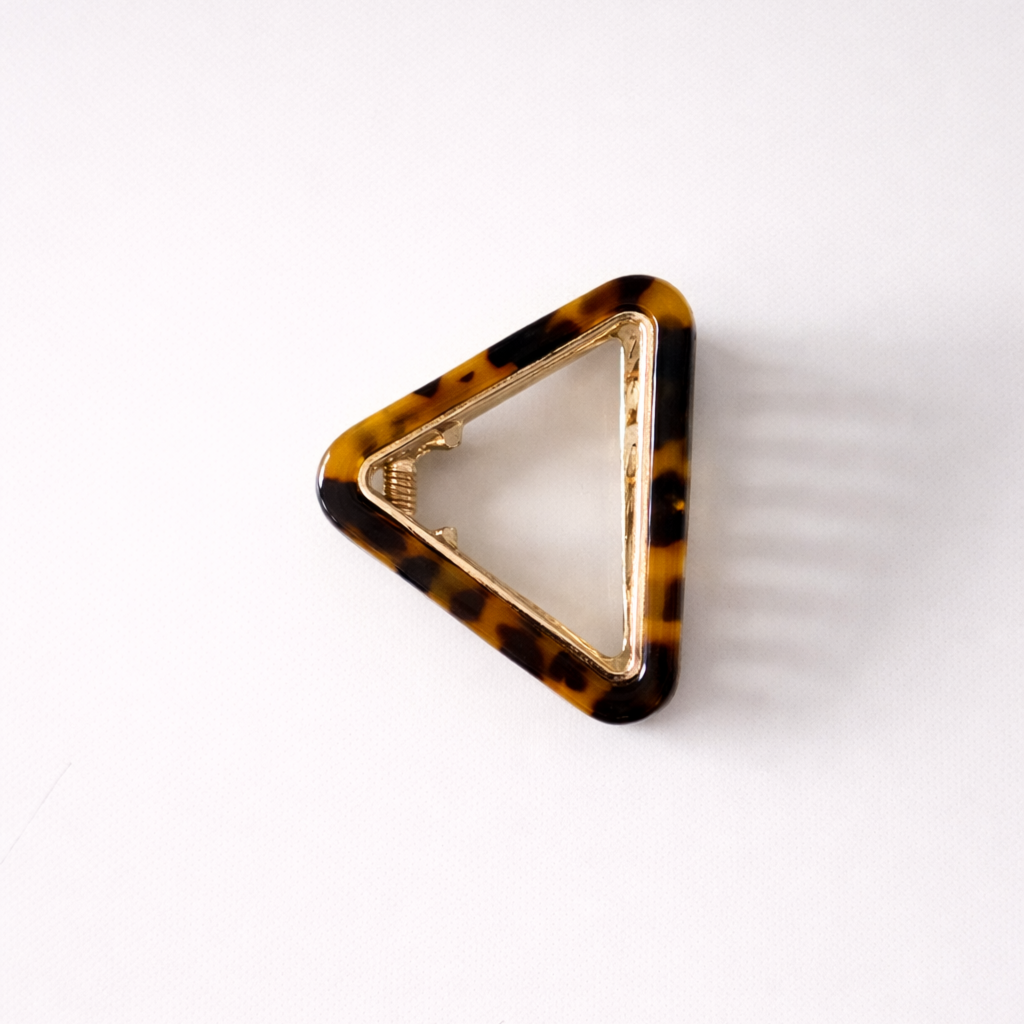 Skřipec do vlasů TONYA želvovinový2